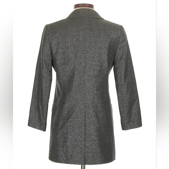 Theory Metallic Gray Blazer – Size 2 (EUC) - Picture 3 of 7